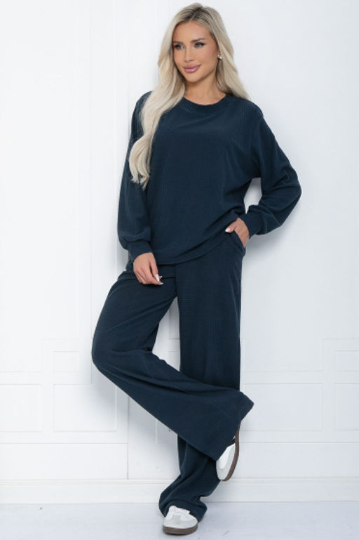 Костюм Стильный выход (синий) К11578 - Lt collection фото 8