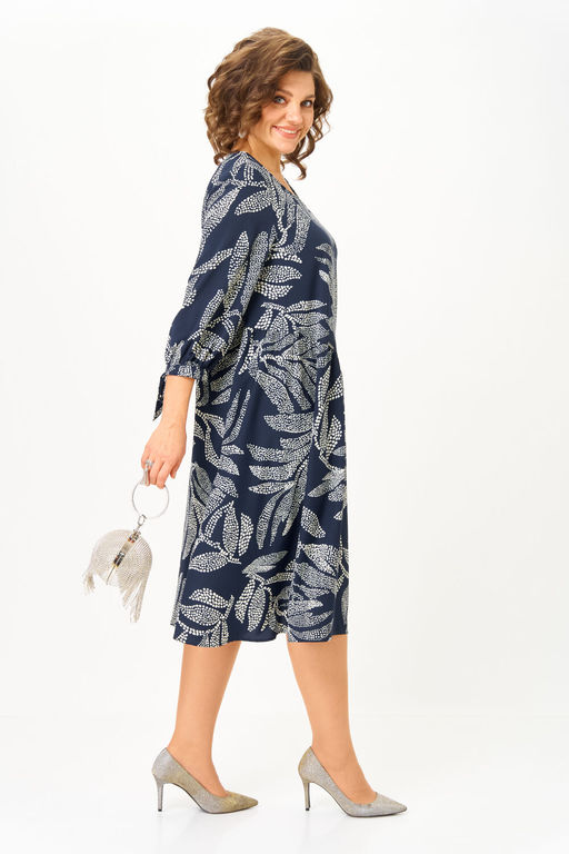 Платье Michel Chic 2164/1 синий узор