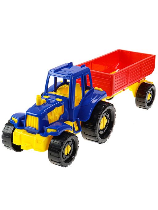 Трактор "Иван" с бортовым прицепом (И-2390)