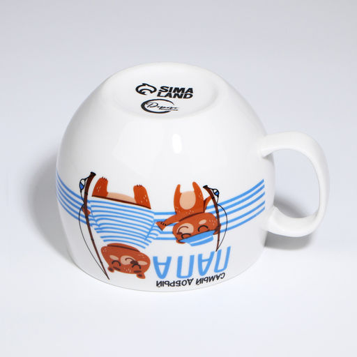 Кружка чайная керамическая Самый добрый папа, 600 мл