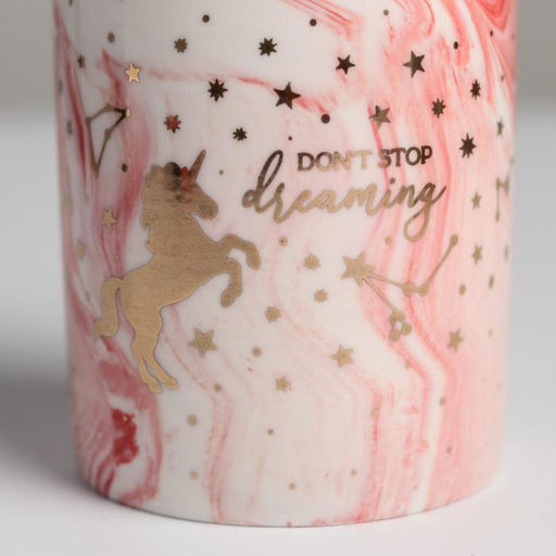 Цена за 2 шт. Кашпо для цветов с тиснением, «Единорог», 8×9.5 см