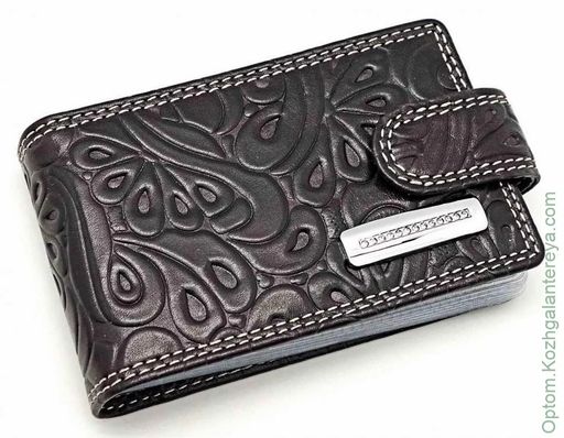 Женская кожаная визитница Sergio Valentini СВ 3184-223/9  фото 4