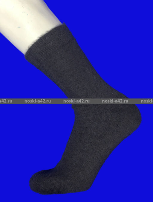 Цена за 10 пар. Термоноски мужские из МЕХА КУНИЦЫ арт. В 280 41-47 (фактически 41-45) - For you фото 2