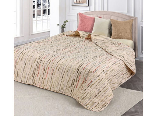 АРТ 142 Покрывало стеганое (микрофайбер) 180*210 "Бусинки"