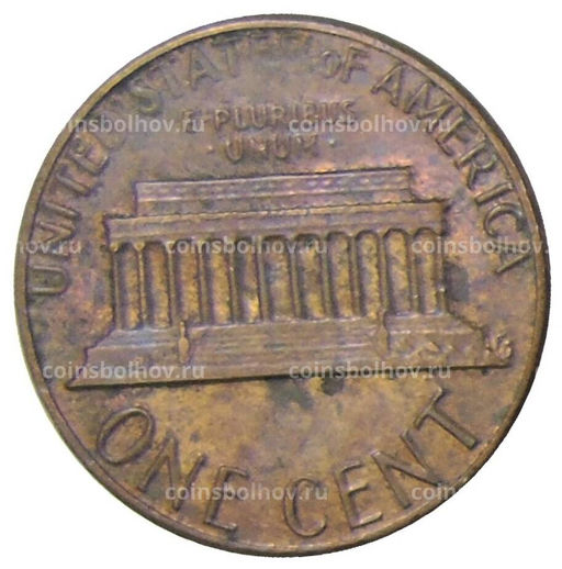 Монета 1 цент 1985 года США