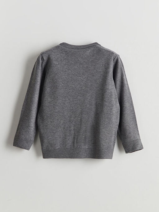 Bisiklet Yaka Erkek ?ocuk Triko Kazak