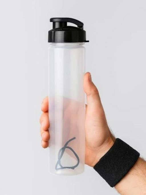 Спортивная бутылка "Classic style", white (500 ml)