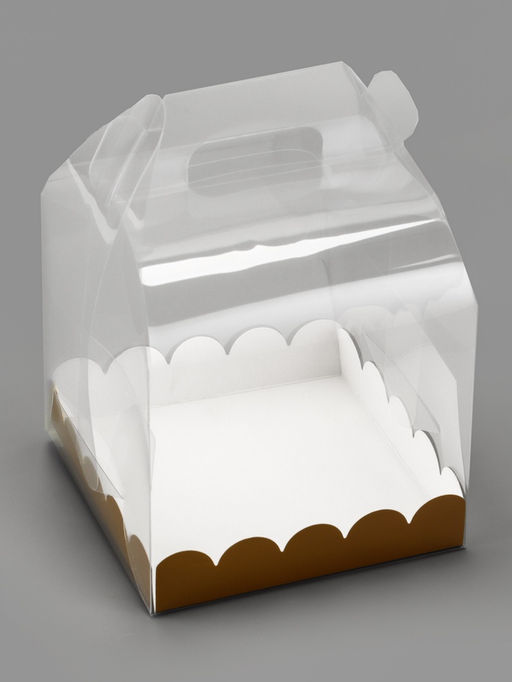 PVC Коробка для бенто-торта 14 х 14 х 12 см - UPAK LAND фото 4