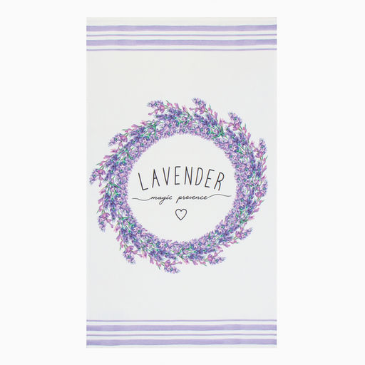 Полотенце Этель Lavander 40х73 см, 100% хл, саржа 190 г/м2  фото 2