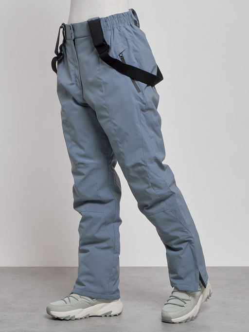 Горнолыжный костюм женский большого размера зимний синего цвета 02308S - Chunmai фото 14