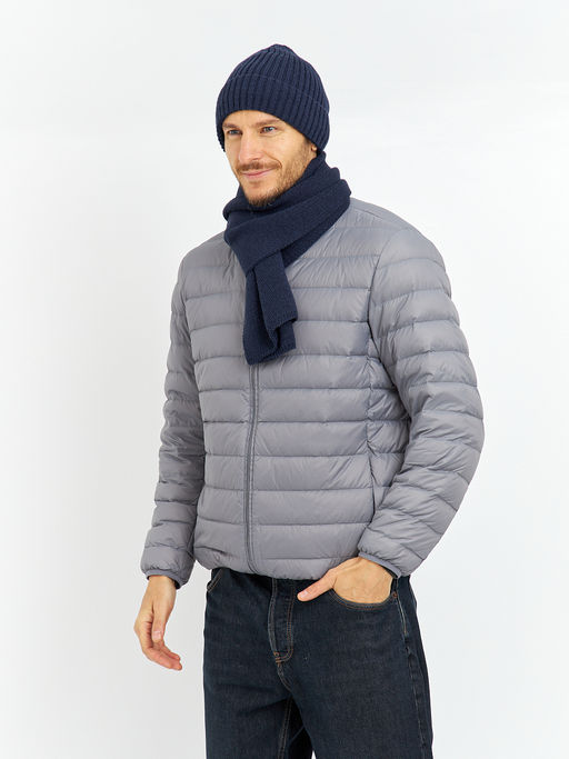 шапка мужская темно-синяя - Glenfield фото 2