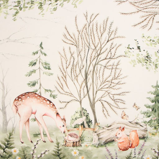 Скатерть Этель Лесная сказка, 148х183 +/-2 см с ГМВО, саржа, хлопок, 190г/м2  фото 10