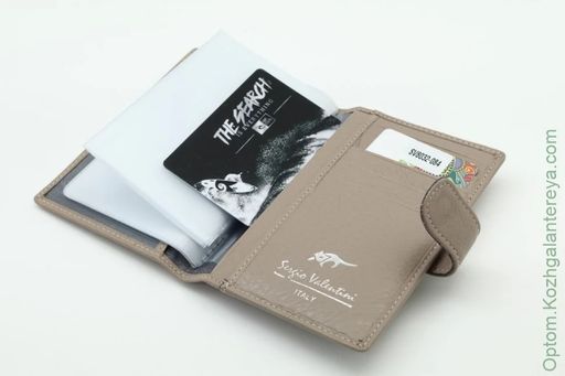 Женская кожаная обложка для автодокументов Sergio Valentini СВ 8032-084  фото 5