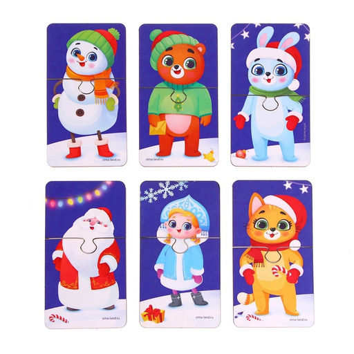 Пазлы Новогодняя кутерьма - Лесная мастерская фото 11