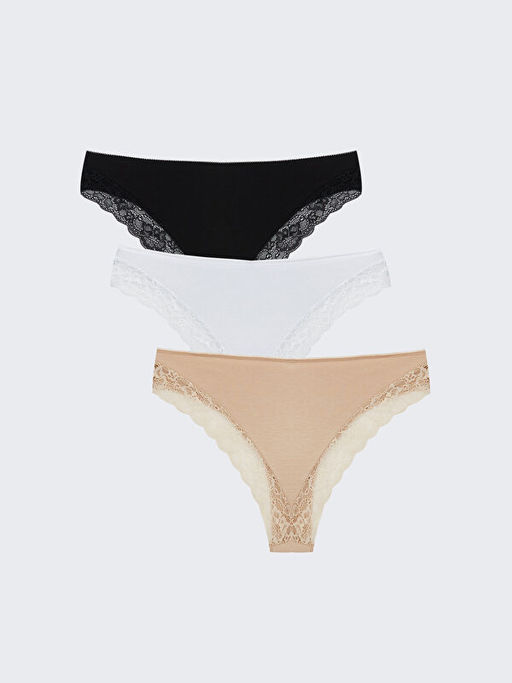 Dantel Detayl? Brazilian K?lot 3l?