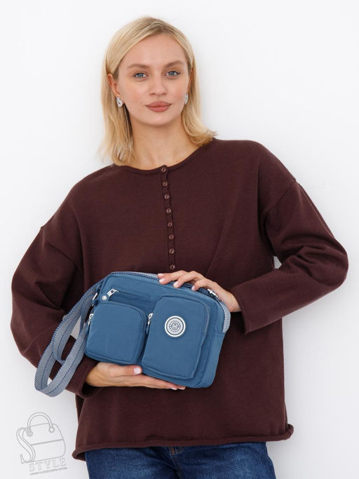 Сумка женская 8680MD blue Mindesa  фото 8