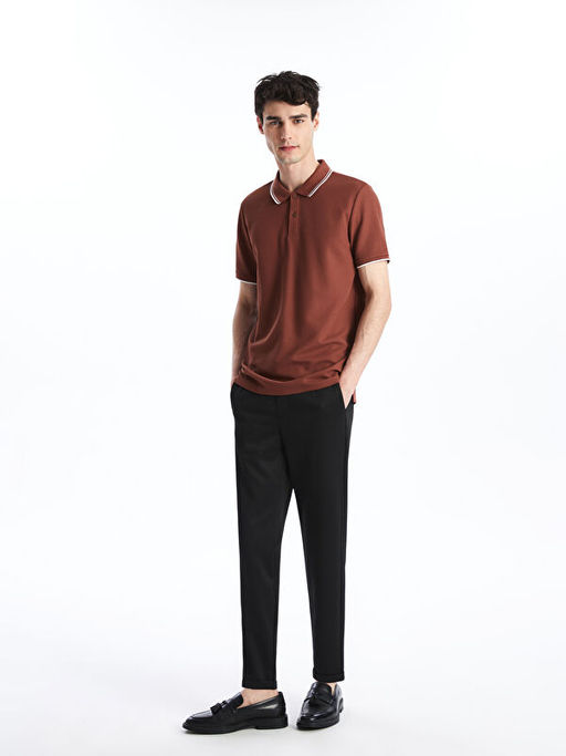 Polo Yaka Erkek Dokulu Ti??rt