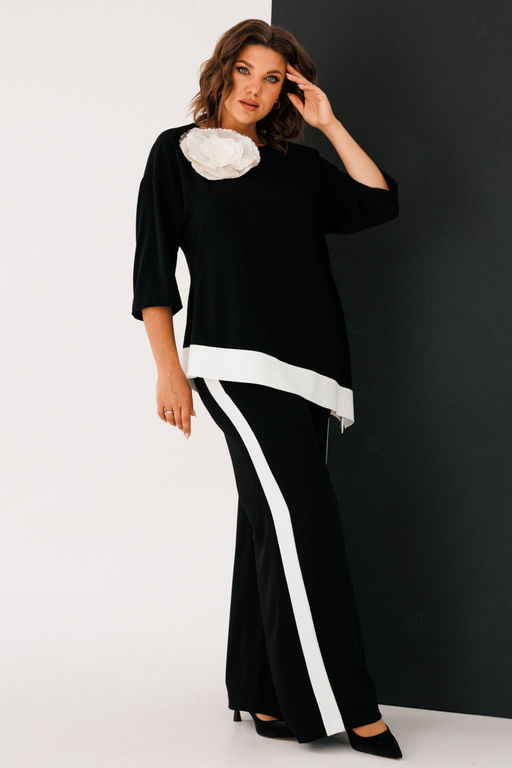 Платье INVITE 4083 черный дизайн - Mira fashion фото 371