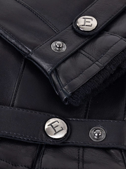 Перчатки мужские 100% ш OS085 black - Eleganzza фото 2