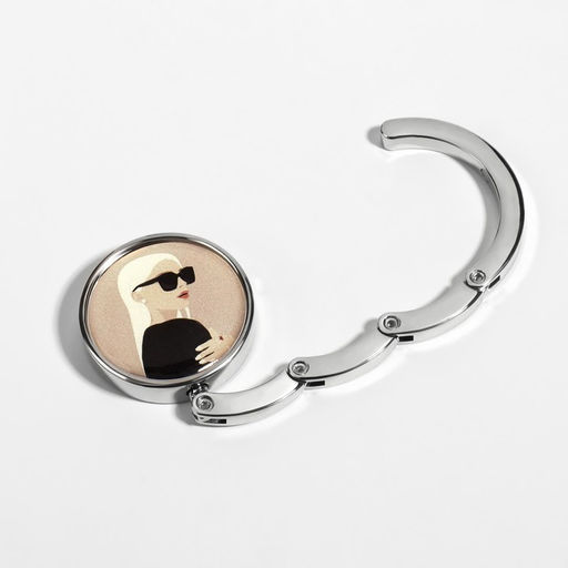 Крючок для сумки и зонта Блондинка, раскладной, 10 кг, d - 4,5 см - Queen fair фото 5