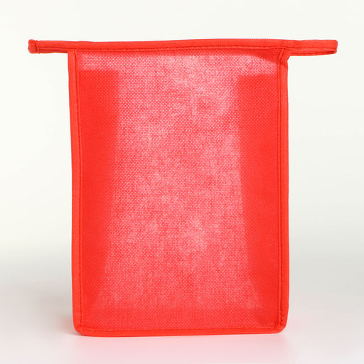 Цена за 2 шт. Косметичка на молнии, цвет красный - Simaland фото 3