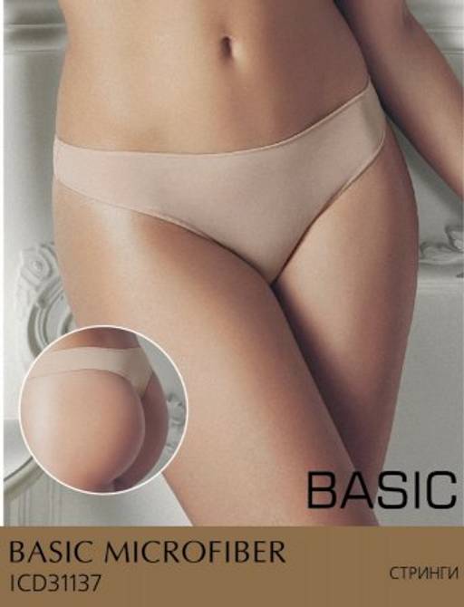 ICD31137 Стринги жен. Basic Microfiber  INNAMORE
