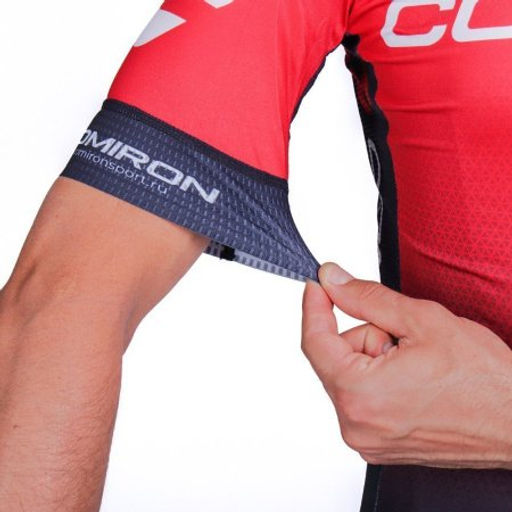 Веломайка/джерси красная спина и грудь / CM-001 Размер M /уп 1/ - Галеонтрейд фото 8