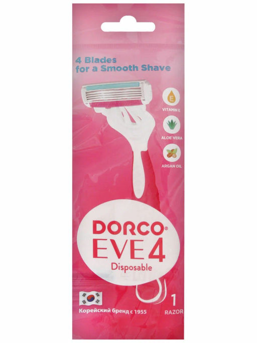 DORCO Станок для бритья одноразовый Dorco Eve 4 женский
