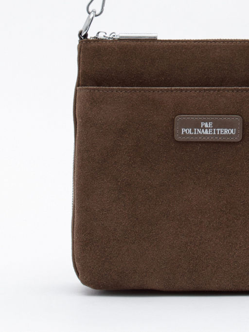 Сумка женская кожаная 2378YF d.apricot Polina&Eiterou