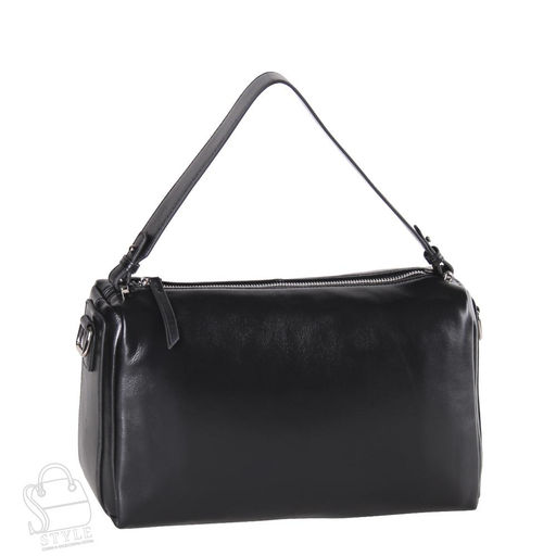 Сумка женская кожаная 9516NN black Natale Navetta  в Новосибирске