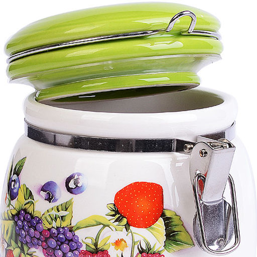 26277 Банка для сыпучих 700 мл Ягоды дол/металл LR (х36) - Mayer&boch фото 3