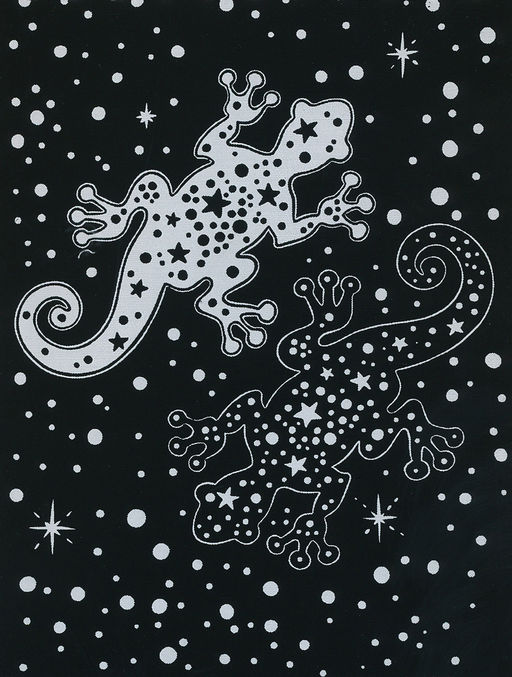 Hobbius GHPS-04 Набор для творчества Гравюра-блокнот 10 x 14 см Космические животные  фото 4