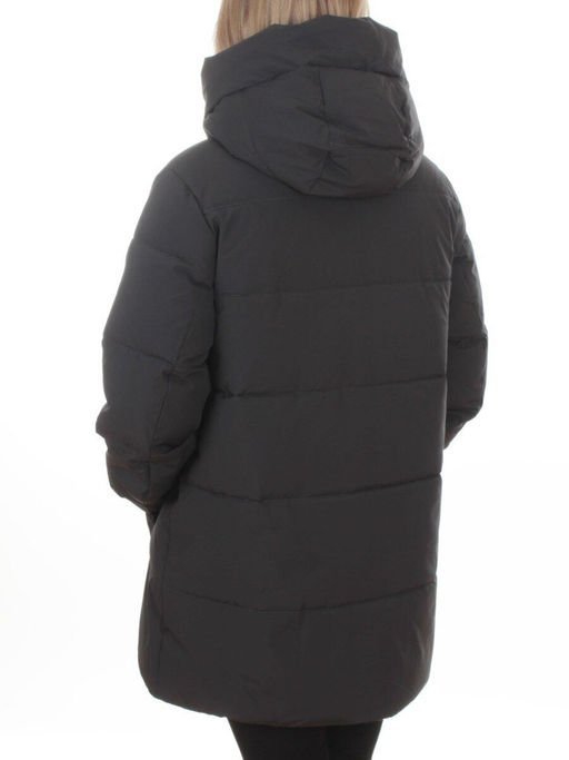 2405 DK. GRAY Куртка зимняя женская (200 гр. холлофайбер)