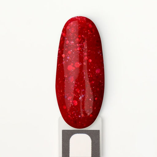 Гель лак для ногтей RED BOOM, с блёстками, 3-х фазный, 8 мл, LED/UV, цвет (85) - Queen fair фото 11
