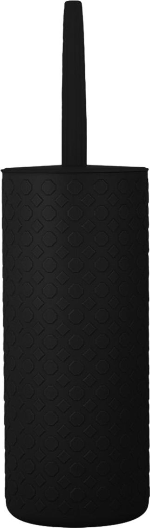 Комплект WC Plast Team (подставка + ёршик) BLACK РТ502110028