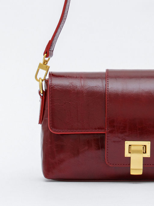 Сумка 6052L wine red Polina&Eiterou