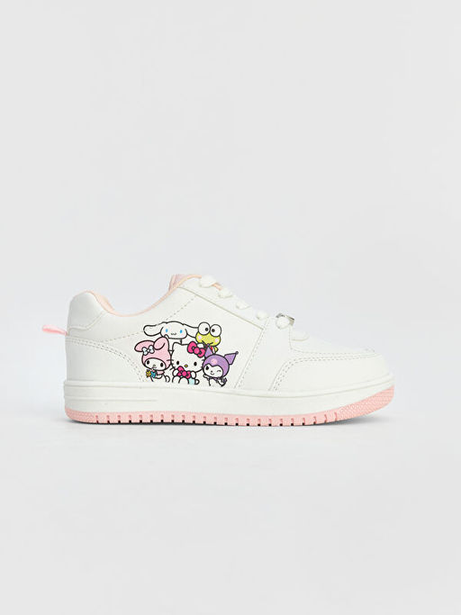 Hello Kitty Bask?l? K?z ?ocuk Spor Ayakkab?