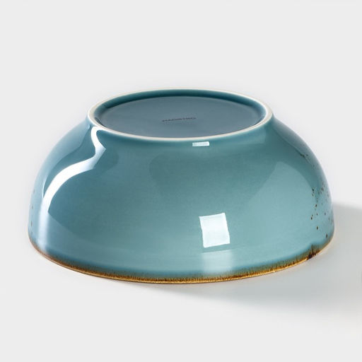 Салатник Magistro «Церера», 1.1 л, 18.5×7.5 см, фарфор, голубой