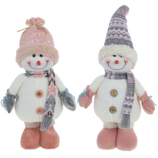 Игрушка набивная "Снеговик", L22 W10 H56/47 см, 2в.