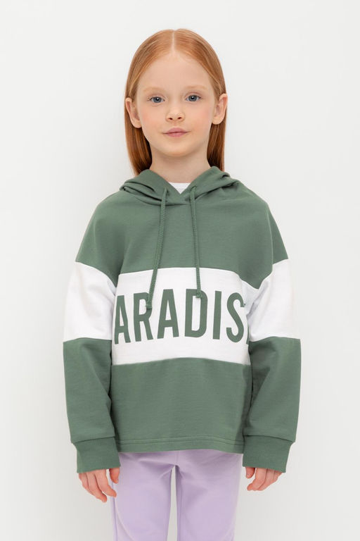 К 301691/зеленый мох джемпер для дев