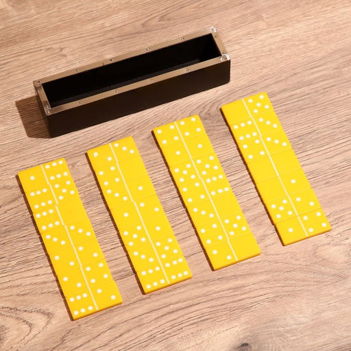 Игра настольная «Домино», в коробочке, 20×4.5×5.5 см, манговое дерево