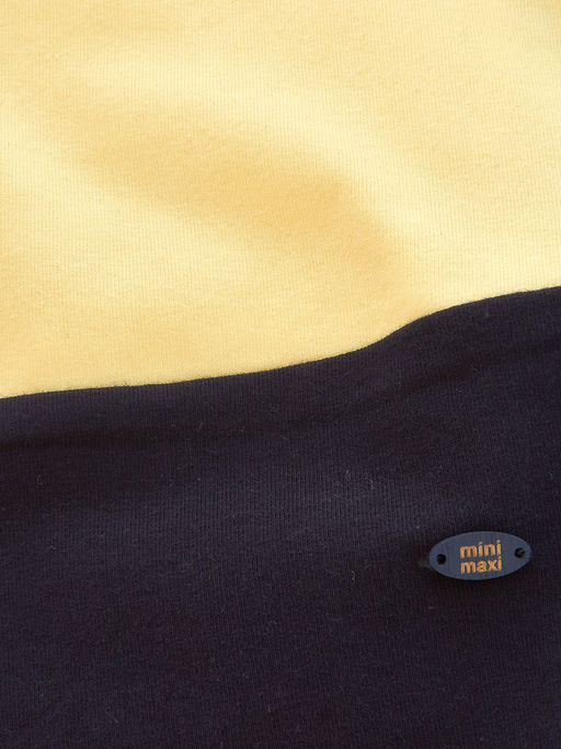 Футболка для девочки UD 0974 синий-желтый - Mini maxi фото 2