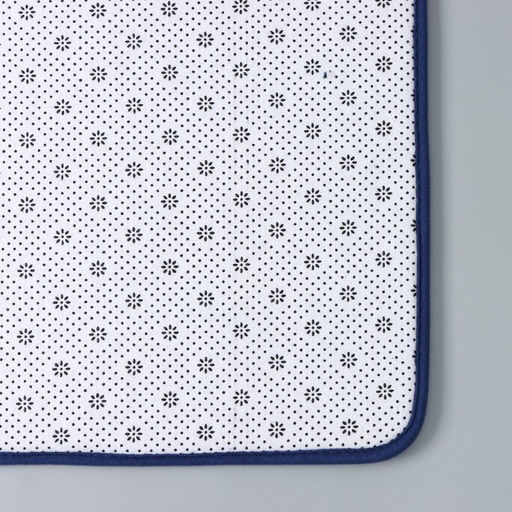 Коврик для ванной и туалета SAVANNA Memory foam, 50?80 см, синий  фото 6