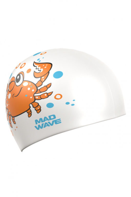 Юниорская силиконовая шапочка Crab - Mad wave фото 3