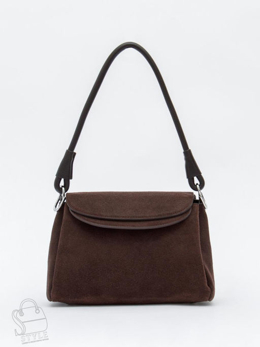 Сумка женская кожаная 2617Y coffee Polina&Eiterou