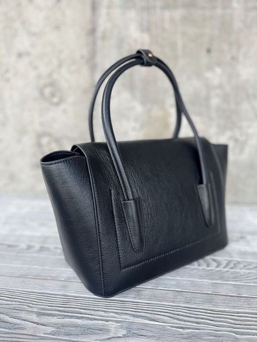 Женская кожаная сумка с клатчем 509286 Блек