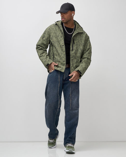 Куртка спортивная MTFORCE мужская весна-осень хаки  фото 15