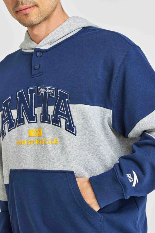 Худи Темно-синий - Anta фото 3