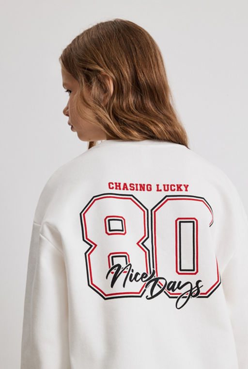 Джемпер детский для девочек Maira белый - Acoola фото 6