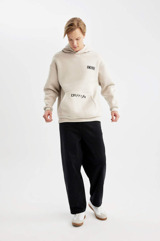 Широкие мешковатые джинсовые брюки с широким узором, нормальной талией и широкими штанинами - Defacto фото 3